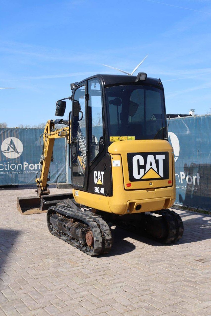 Mini excavator Caterpillar 302.4D Diesel 2017