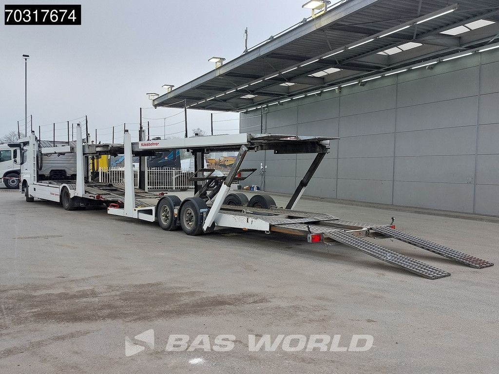 Mercedes Axor 1833 4X2 Kassbohrer SSV-01 car transporter combi 3-pedals Full Air Euro 3