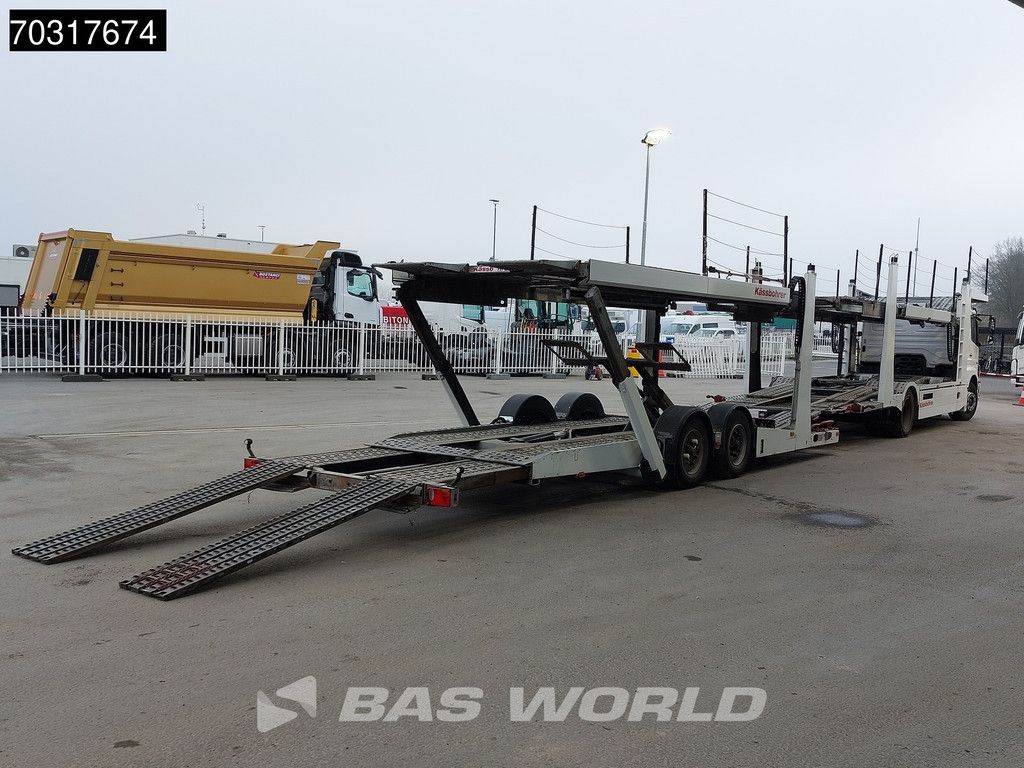 Mercedes Axor 1833 4X2 Kassbohrer SSV-01 car transporter combi 3-pedals Full Air Euro 3