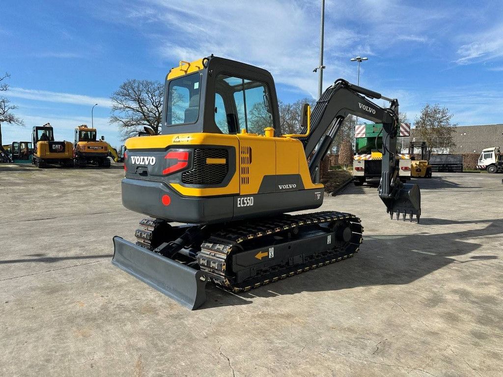 Volvo EC55D Diesel-Midi-Bagger, Baujahr 2017