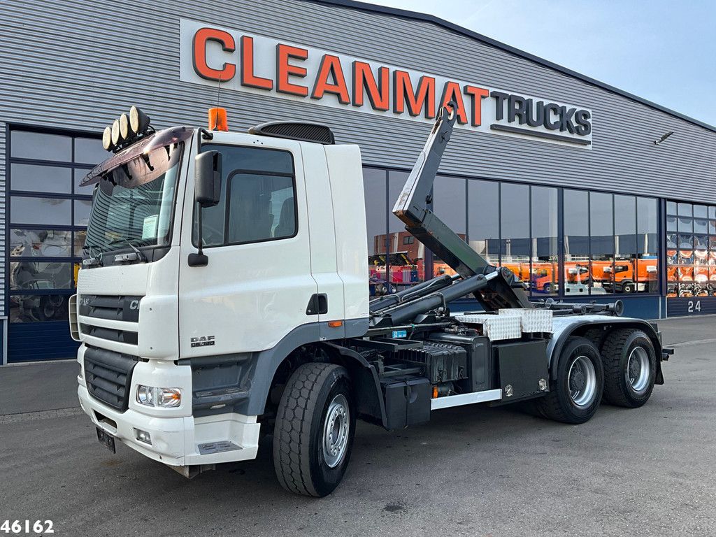 DAF FAT 85 CF 340 6x4 Full Steel Manual Hyvalift 22 Ton haakarmsysteem