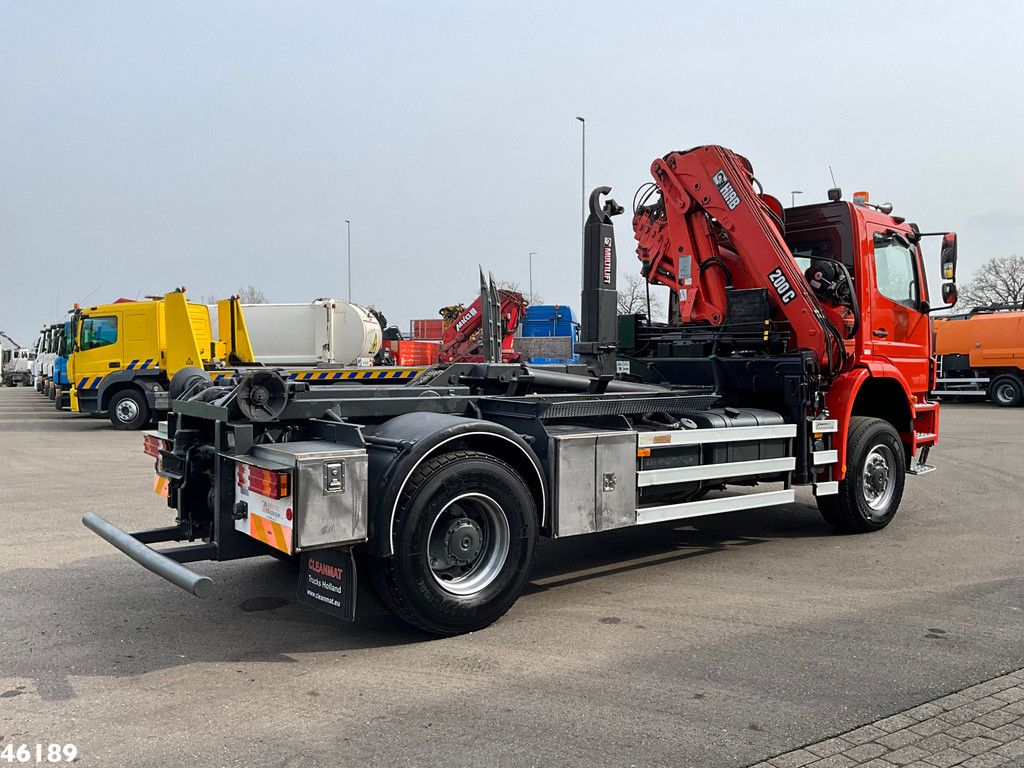 Mercedes-Benz AXOR 1833 AK 4x4 Hiab 20 Tonmeter laadkraan