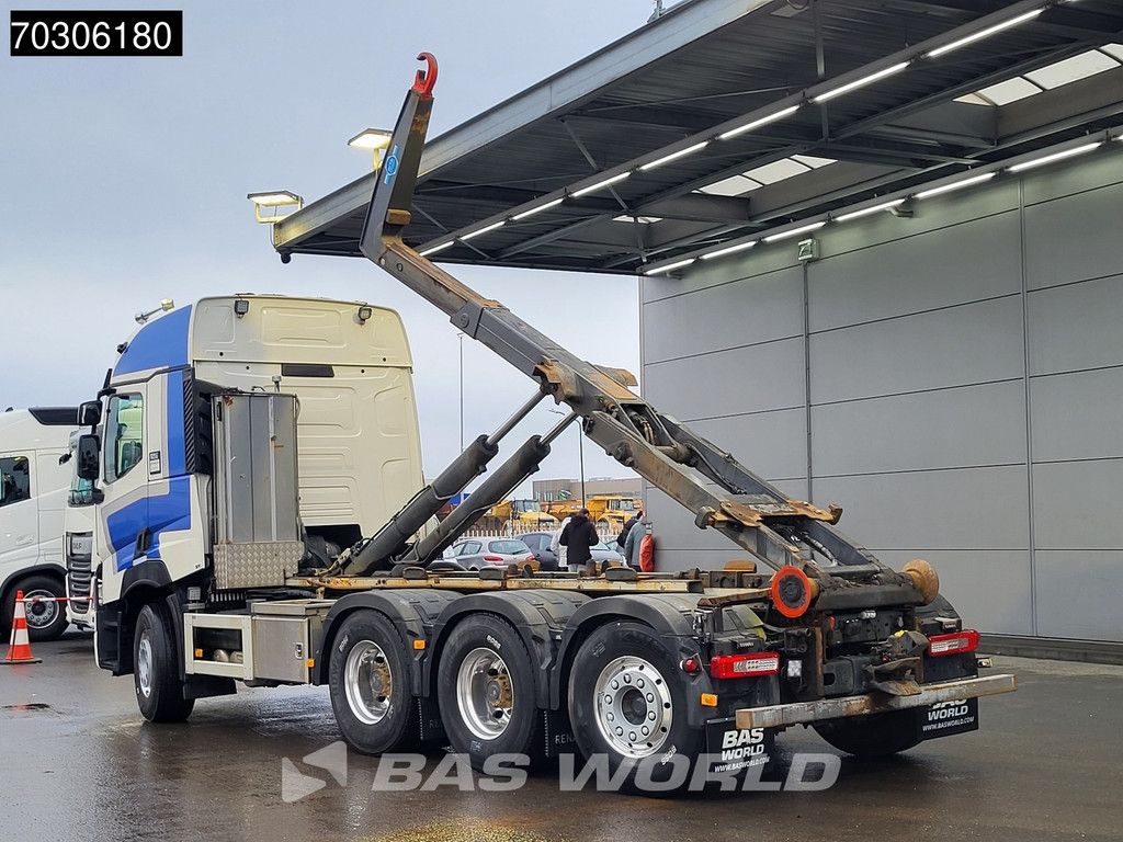 Renault C C 520 8X4 24tons AJK containersystem Lift+steering axle Retarder Euro 6