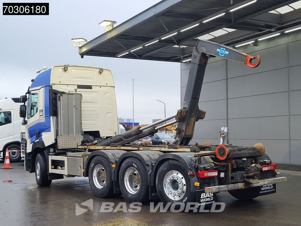 Renault C C 520 8X4 24tons AJK containersystem Lift+steering axle Retarder Euro 6