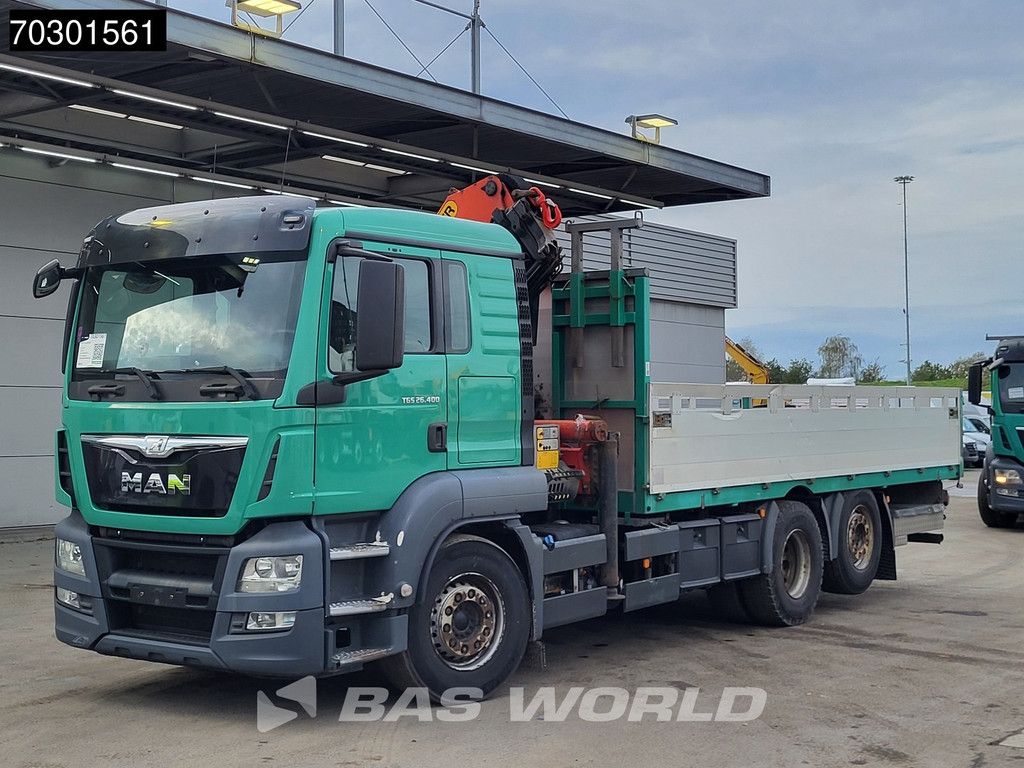 MAN TGS 26.400 6X2 Palfinger PK23001 EH Crane Kran Remote Lift-Axle Retarder Euro 6