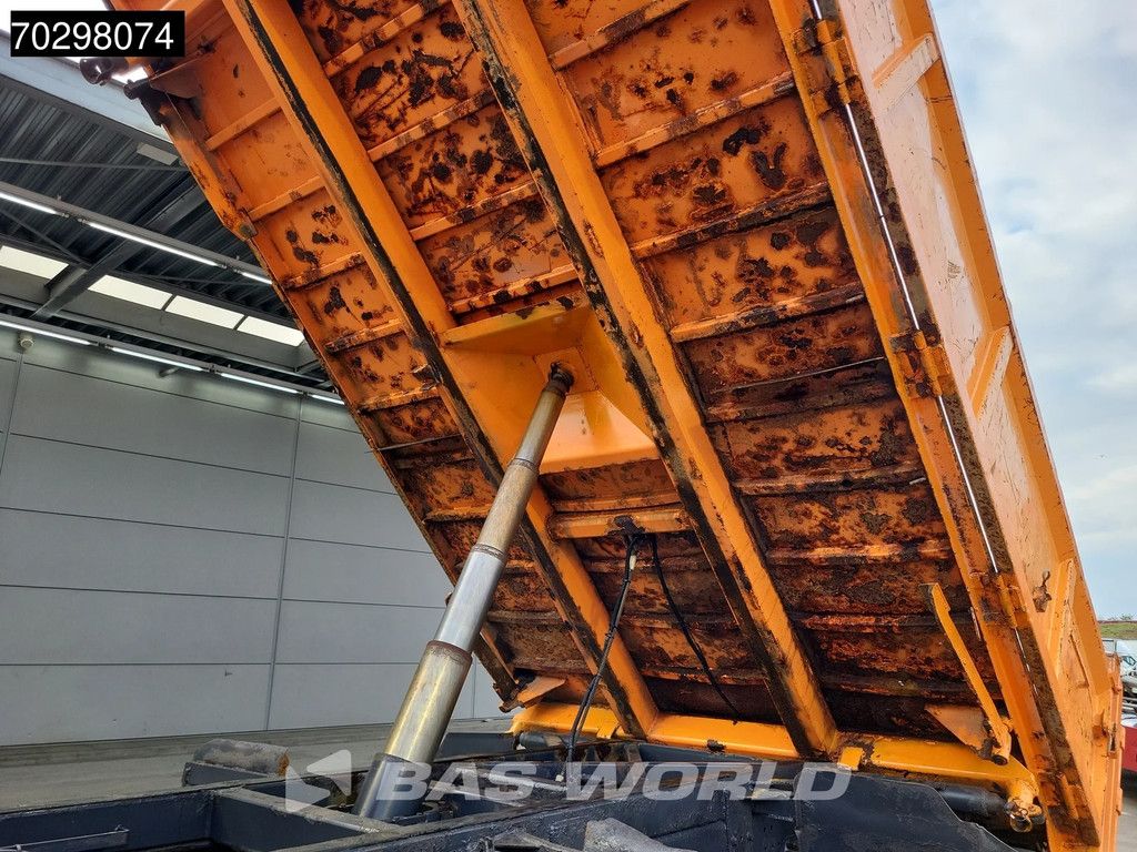 Volvo FM FM 340 4X4 4x4 Palfinger PK10501 Crane Kran 8m3 3-side Tipper Big-Axle Full Steel