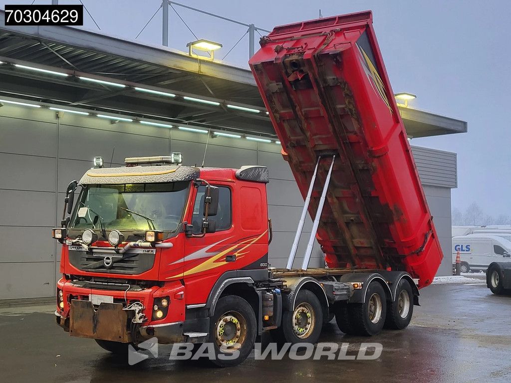 Volvo FMX 500 8X4 15m3 tipper Big-Axle Steelsuspension VEB+ Euro 5