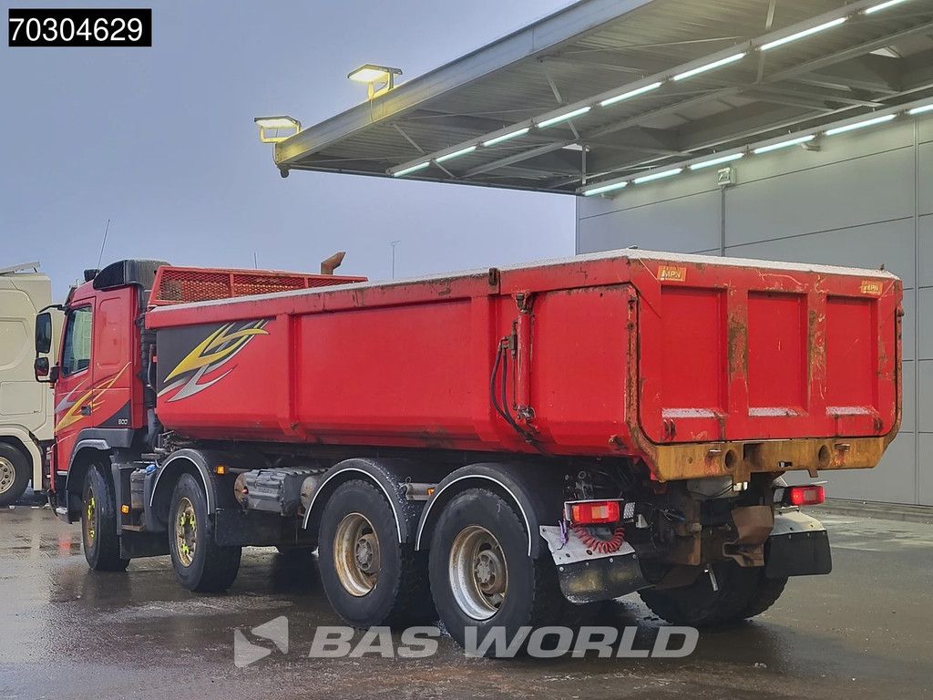 Volvo FMX 500 8X4 15m3 tipper Big-Axle Steelsuspension VEB+ Euro 5