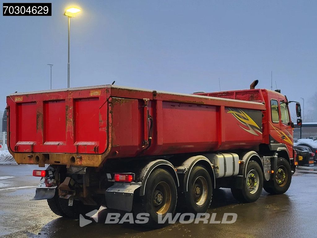 Volvo FMX 500 8X4 15m3 tipper Big-Axle Steelsuspension VEB+ Euro 5