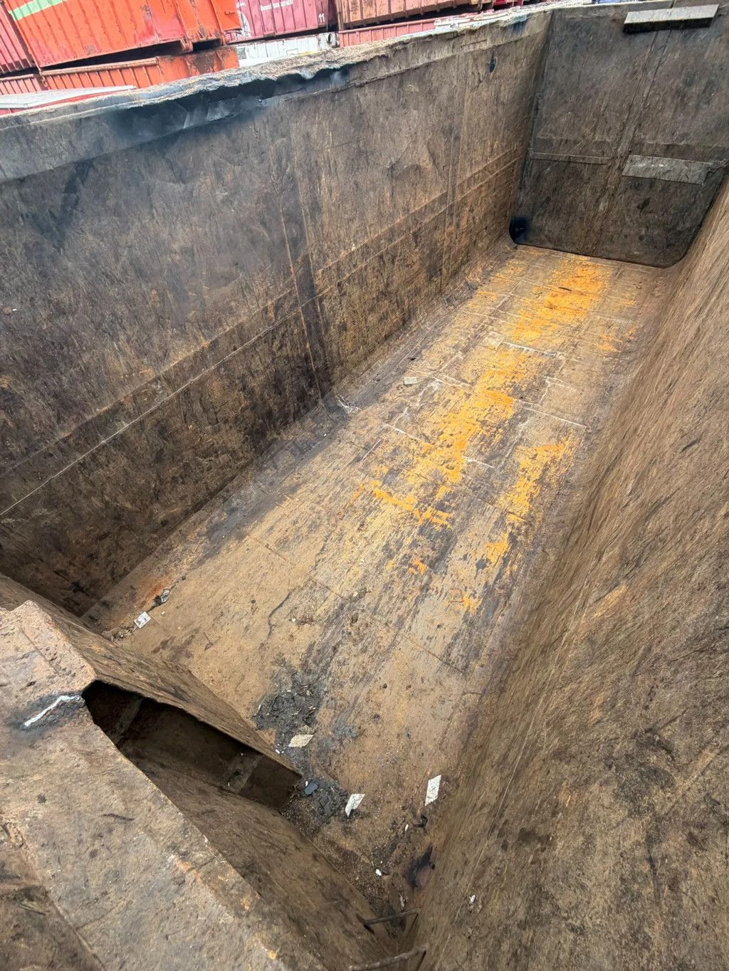 ALL-IN Containers 42m3 HARDOX open top