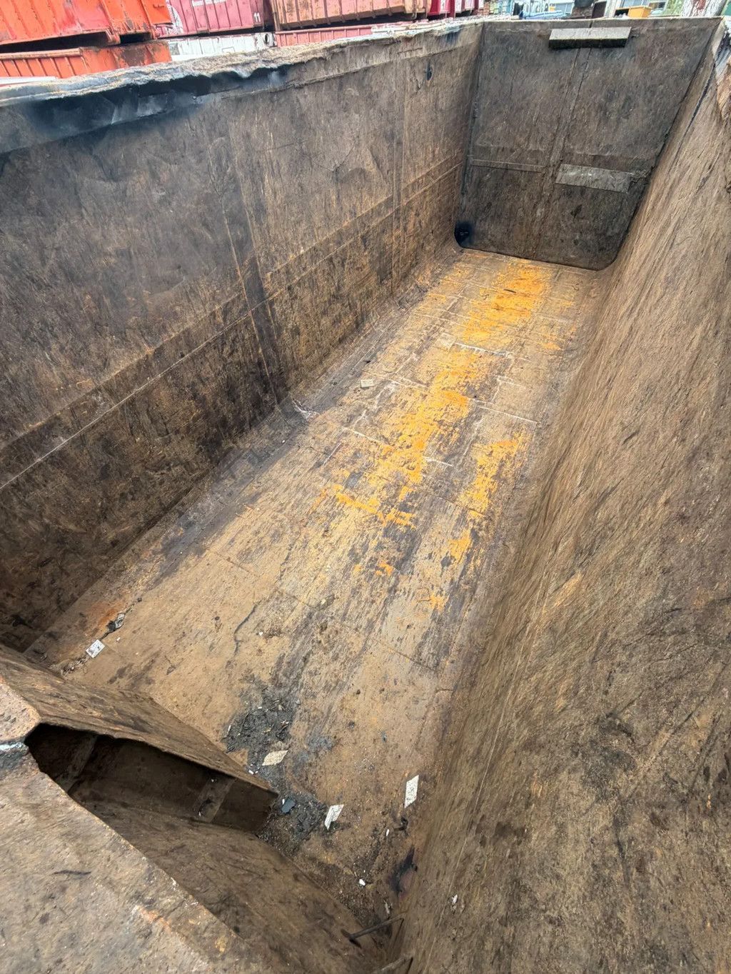 ALL-IN Containers 42m3 HARDOX open top