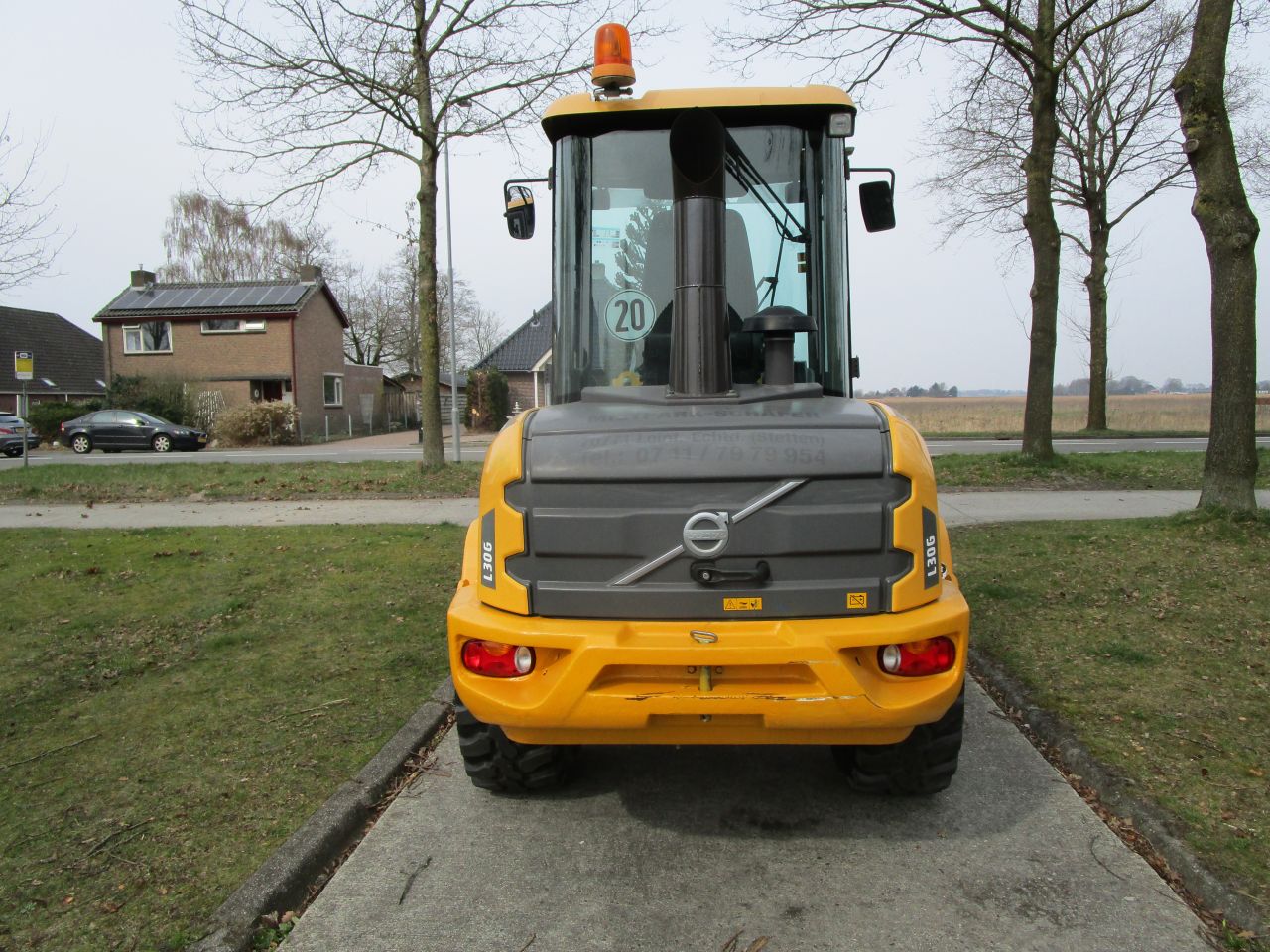 Volvo l30g 3430 uren 2015 atlas