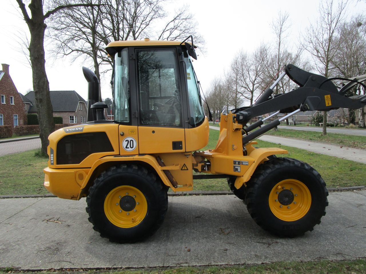 Volvo l30g 3430 uren 2015 atlas