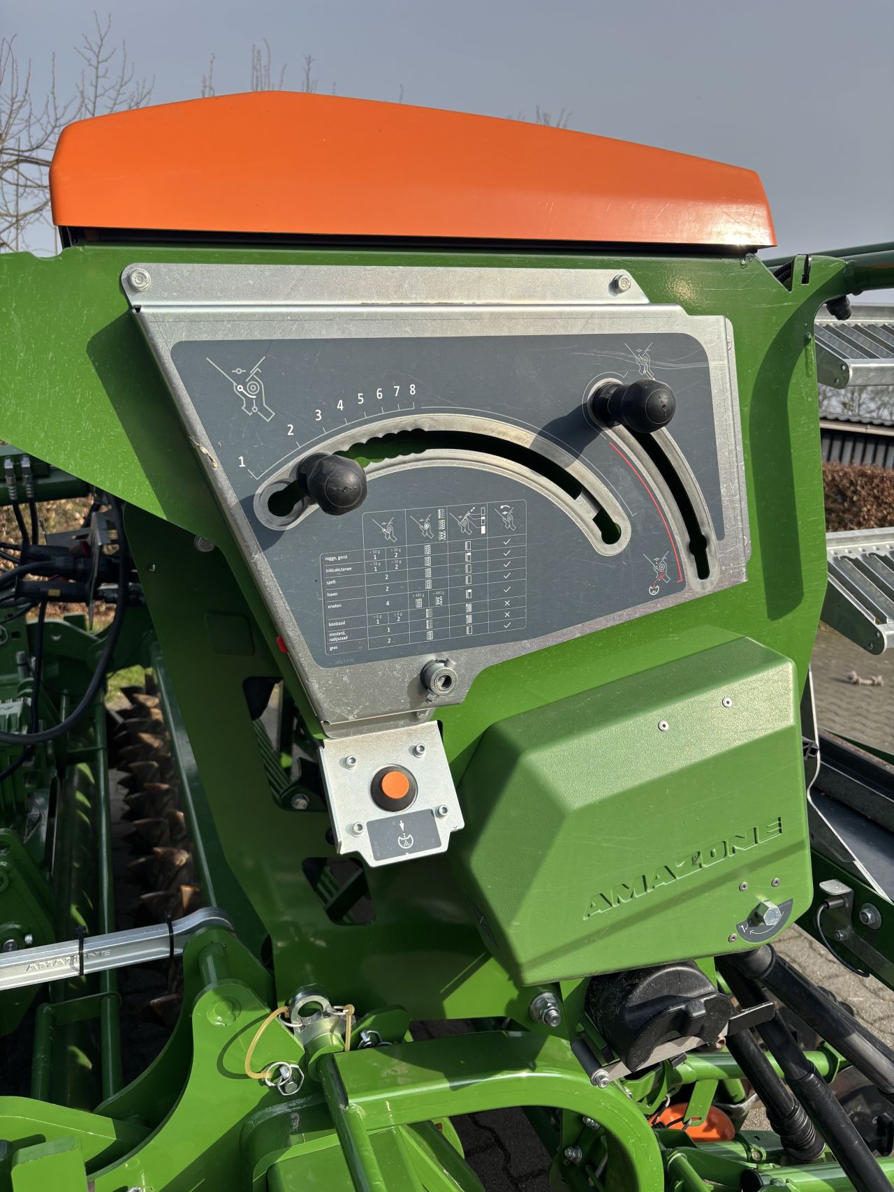 Amazone zaaicombinatie Isobus zo goed als nieuw!