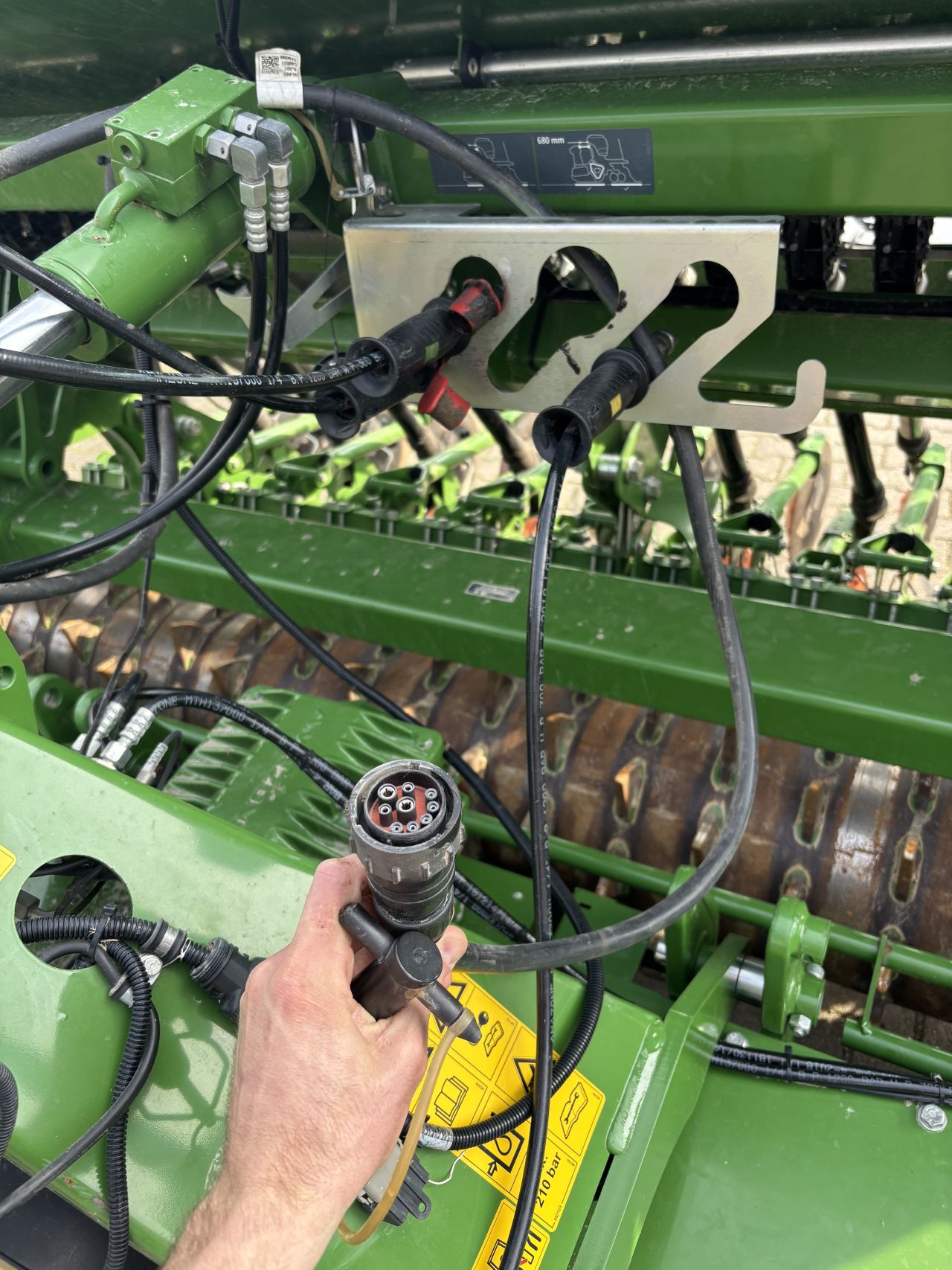 Amazone zaaicombinatie Isobus zo goed als nieuw!