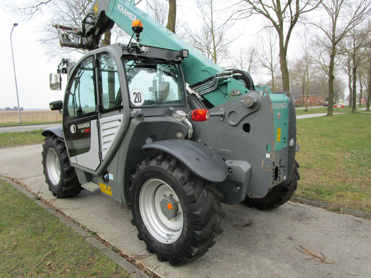 Kramer kt 357 136pk 1730 uren merlo manitou