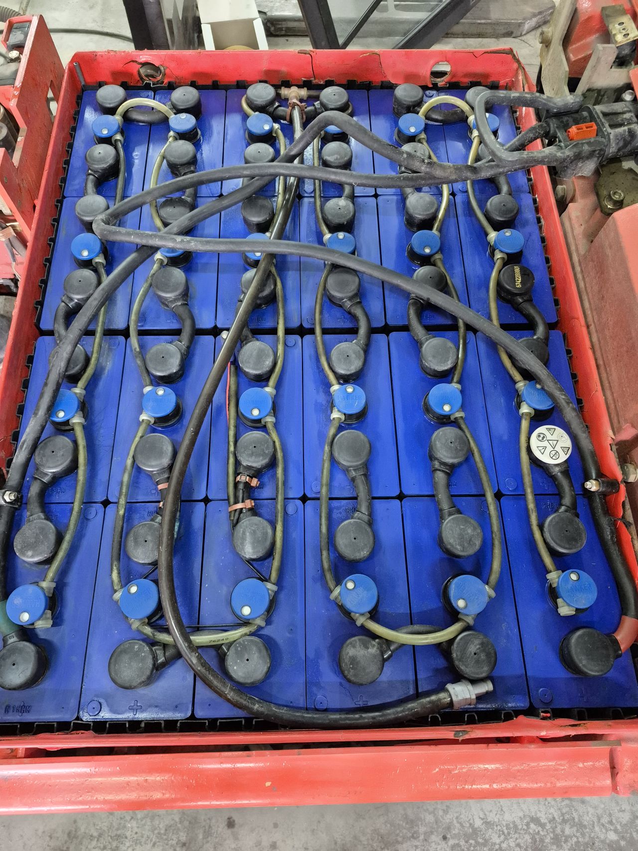 Linde E16C-02 triplex sideshift 4.470 mm 2003 6430 uur