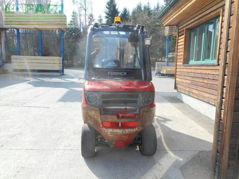 Linde h35d-01 triplex seitenschieber zinkenverstellung