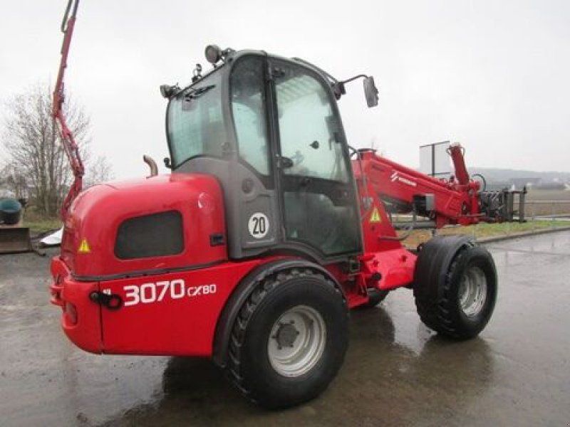 Weidemann 3070 CX80 NEUE Schaufel + neue Palettengabel