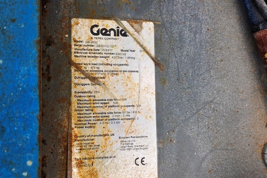 Genie GS2632 Electric, 10m Working Height, Non Marking T