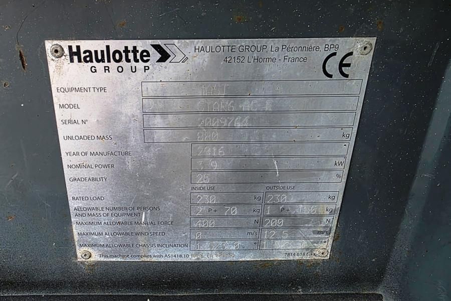 Haulotte Star 6 Electric, Non Marking Tyres, 5.8m Working H