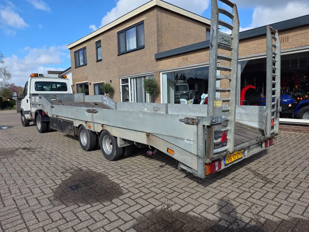 Veldhuizen P 31-5A be trailer dieplader oplegger