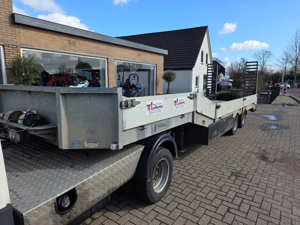 Veldhuizen P 31-5A be trailer dieplader oplegger