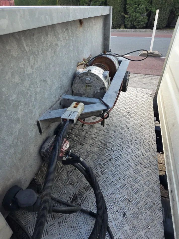 Veldhuizen P 31-5A be trailer dieplader oplegger