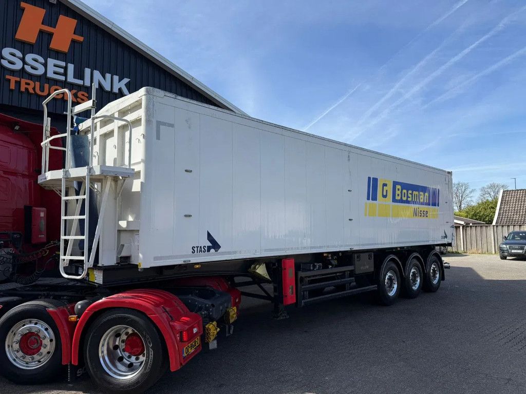 Stas S300CX S300CX 55m3 Alcoa Klep/deuren 2 Graanluiken NL Trailer APK/TUV 14-09-2026