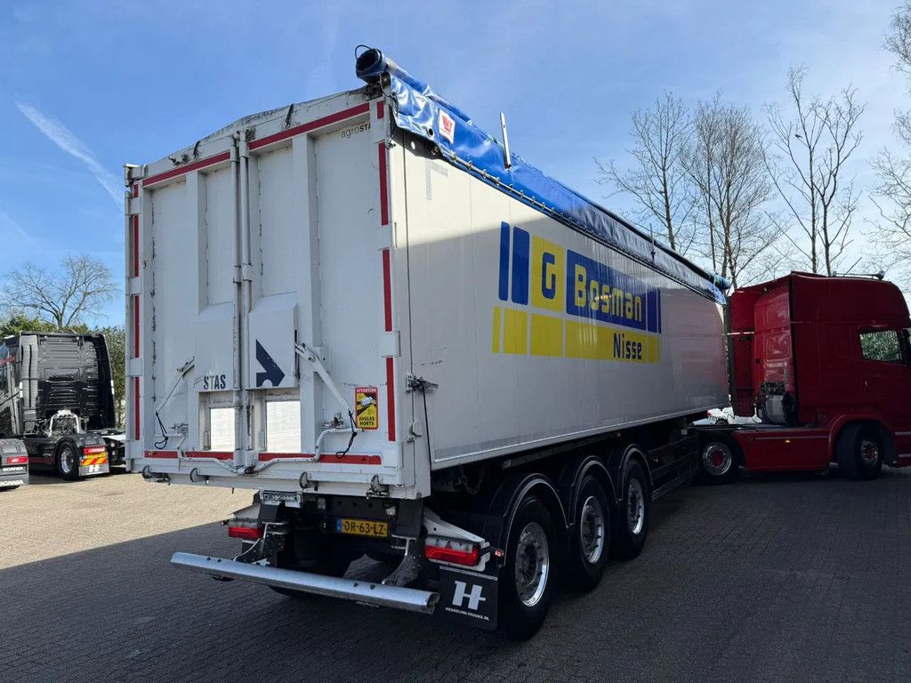 Stas S300CX S300CX 55m3 Alcoa Klep/deuren 2 Graanluiken NL Trailer APK/TUV 14-09-2026