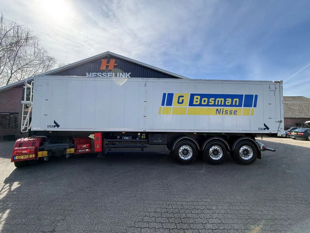 Stas S300CX S300CX 55m3 Alcoa Klep/deuren 2 Graanluiken NL Trailer APK/TUV 14-09-2026
