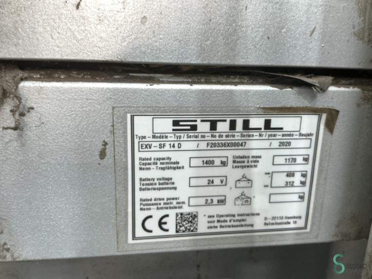 Stackers Electric Still EXV-SF14 2020