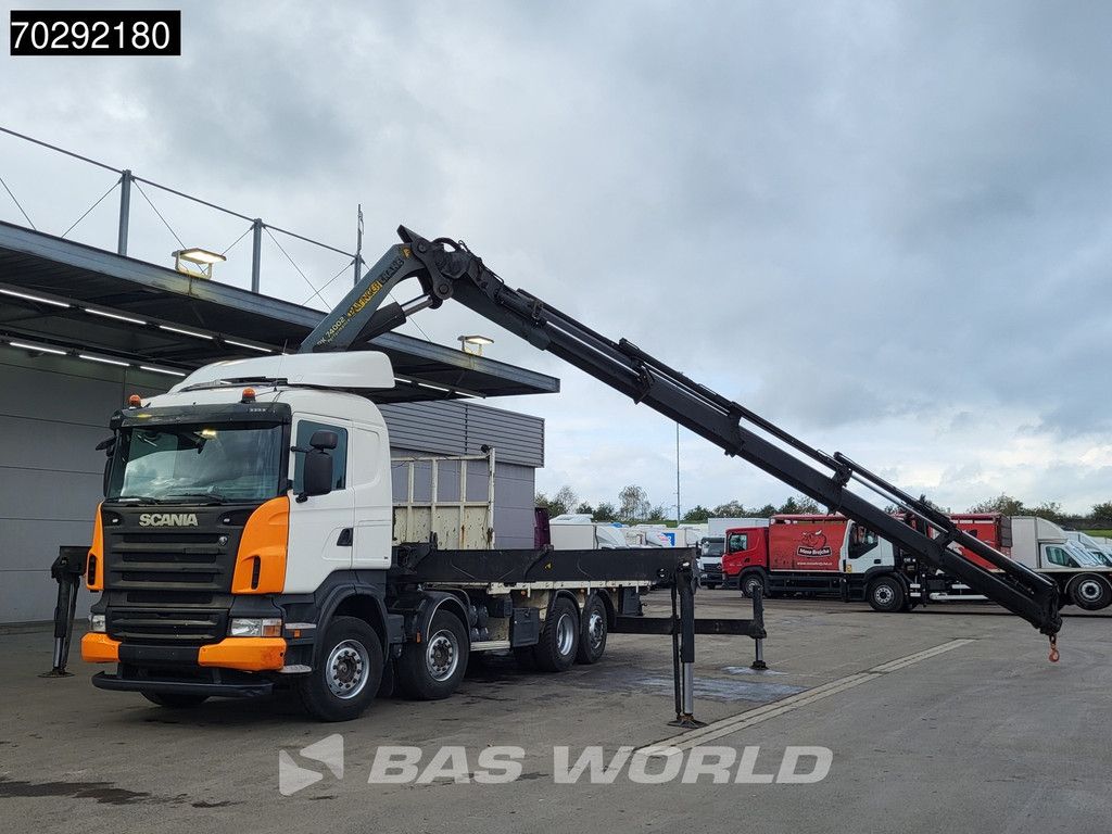 Scania R420 8X2 Palfinger PK74002 Kran Crane Retarder Lift-Steering Axle Euro 4