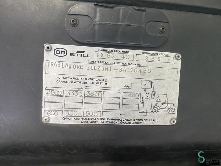 Gabelstapler Elektrisch Still RX60-40 2011