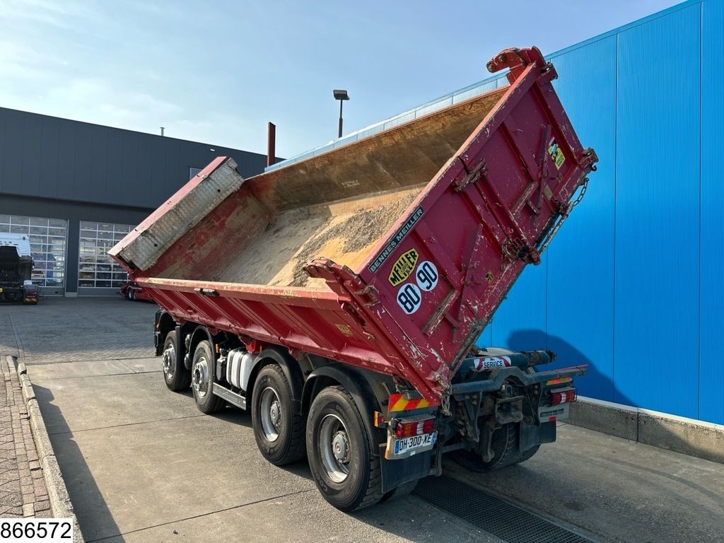 Mercedes Actros 3245 8x4, Euro 6, leaf suspension, PTO