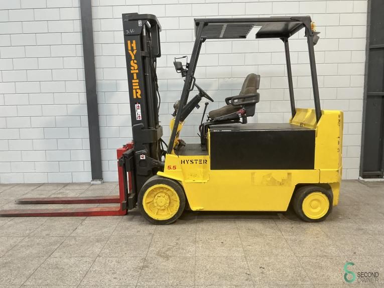 Gabelstapler Elektrisch Hyster E 5.50 XL 2002 Seitenschub