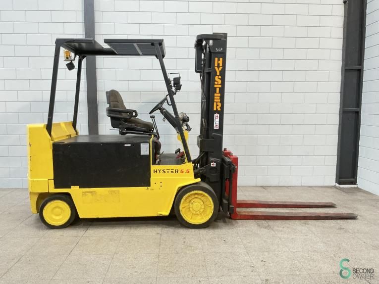 Gabelstapler Elektrisch Hyster E 5.50 XL 2002 Seitenschub