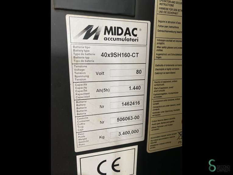 Forklifts Electric Kalmar ECD 80-6 2001