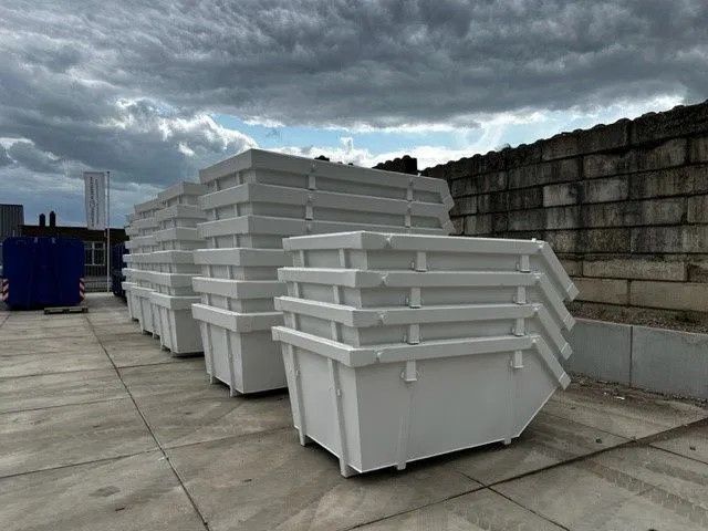 Sidalco nieuwe 3 m3 puinbakjes