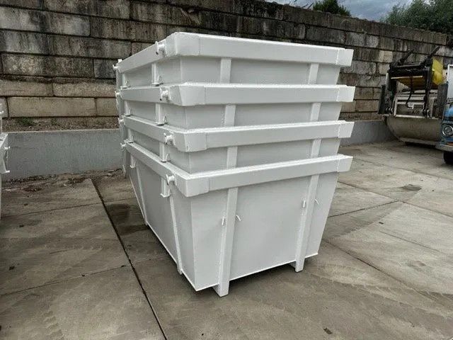 Sidalco nieuwe 3 m3 puinbakjes