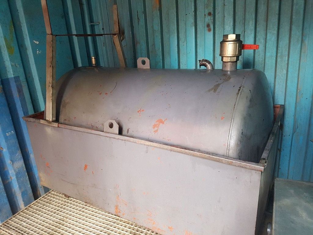 Asecos Opslagtank afgewerkte olie