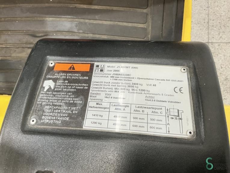 Gabelstapler Hyster J 1.60 XMT 2005