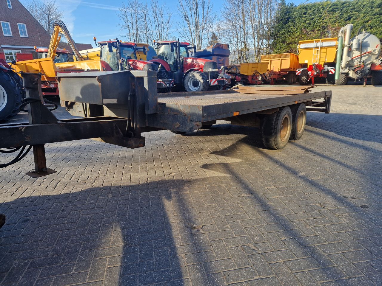 Oprijwagen/wipkar 8 ton