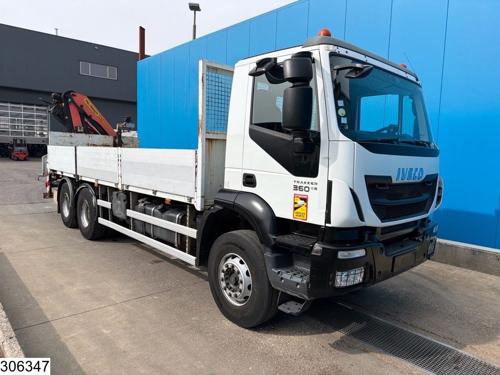 Iveco Trakker 360 6x4, Euro 6, steel suspension, Palfinger