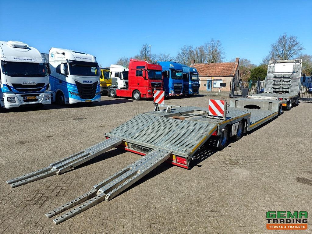 Scania R540 4x2 Euro6D Retarder - Stand-alone Air Conditioning - Winch + FMS Low Loader - 38cm Lifting Bed - Loading Ramps