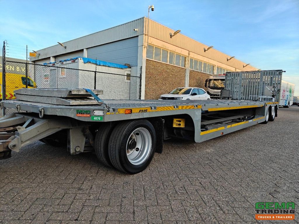 Scania R540 4x2 Euro6D Retarder - Stand-alone Air Conditioning - Winch + FMS Low Loader - 38cm Lifting Bed - Loading Ramps