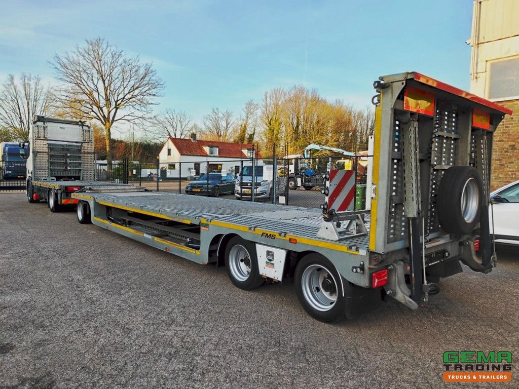 Scania R540 4x2 Euro6D Retarder - Stand-alone Air Conditioning - Winch + FMS Low Loader - 38cm Lifting Bed - Loading Ramps