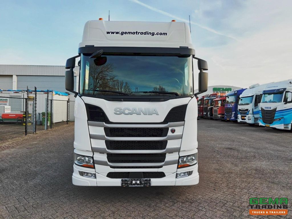 Scania R540 4x2 Euro6D Retarder - Stand-alone Air Conditioning - Winch + FMS Low Loader - 38cm Lifting Bed - Loading Ramps