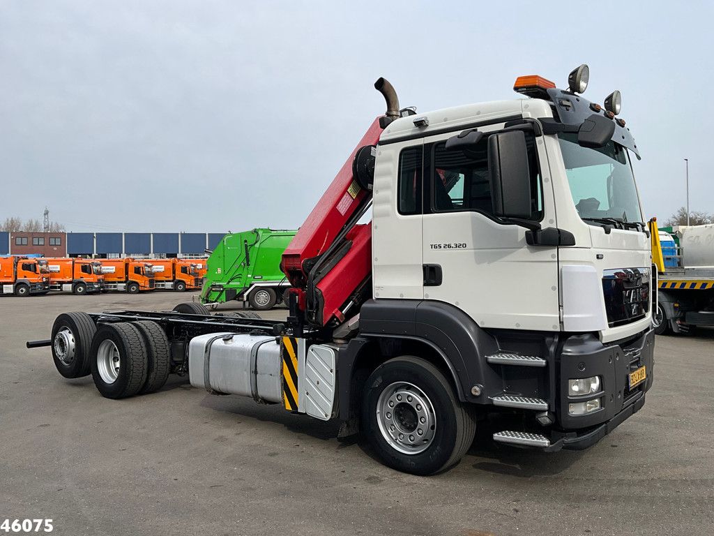 Man TGS 26.320 HMF 18 Tonmeter laadkraan