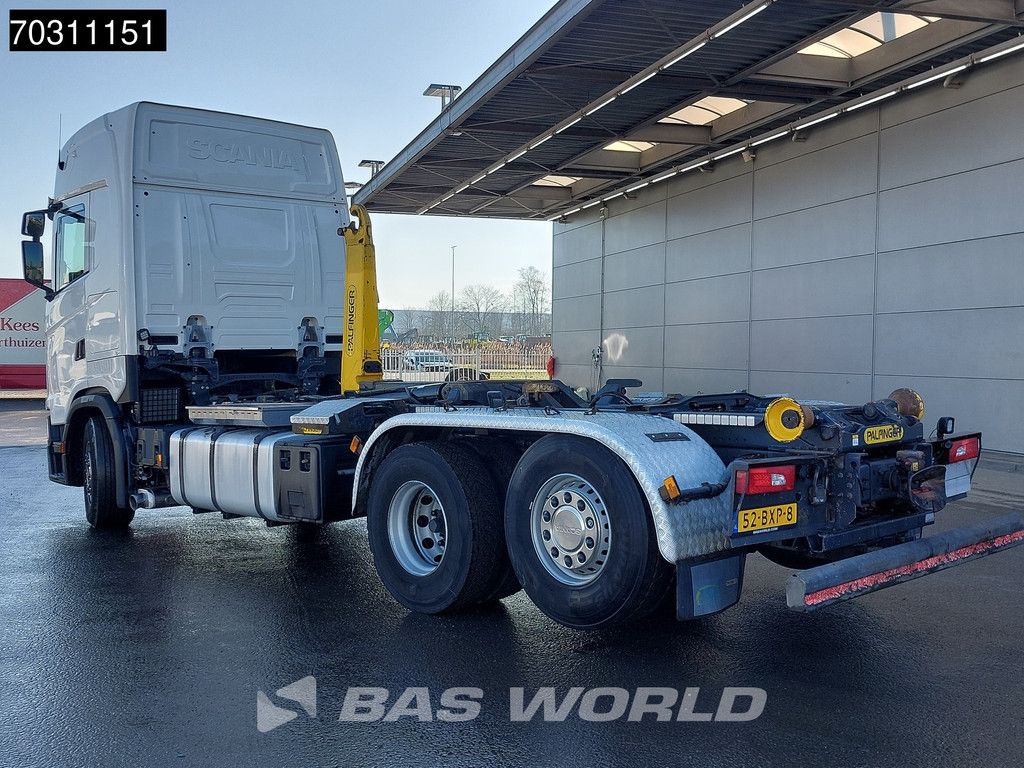 Scania S500 6X2 Palfinger PHT20 SLD5 containersystem Lift+Steering axle Retarder Euro 6